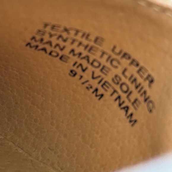 LOFT Cream Espadrille Wedge Sandals - Picture 5 of 5